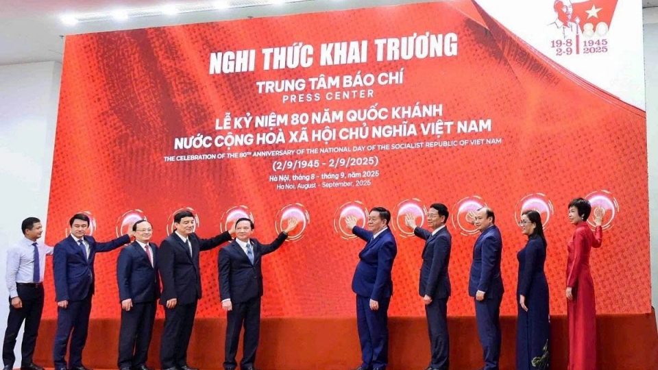 Press Centre inaugurated for Vietnam’s 80th National Day anniversary